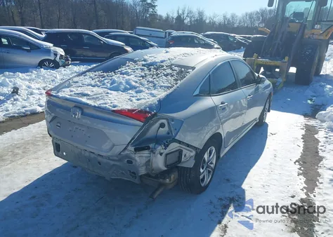 2018 Honda Civic Lx z USA, uszkodzony, nr VIN 2HGFC2F56JH594317